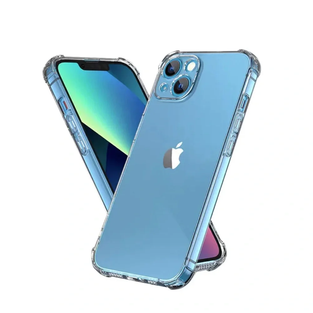 For iPhone 15 Pro Max Case Shockproof Air Guard Corners Phone Case 6.7'' Clear